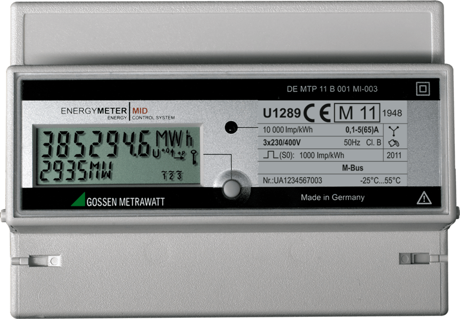 高精度電量表Energymeter MID系列